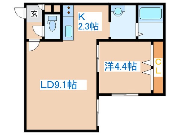 パインヴィレッジユーの物件間取画像